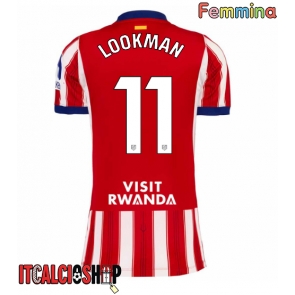 Atletico Madrid Ademola Lookman #11 Prima Maglia Femmina 2026-27 Manica Corta